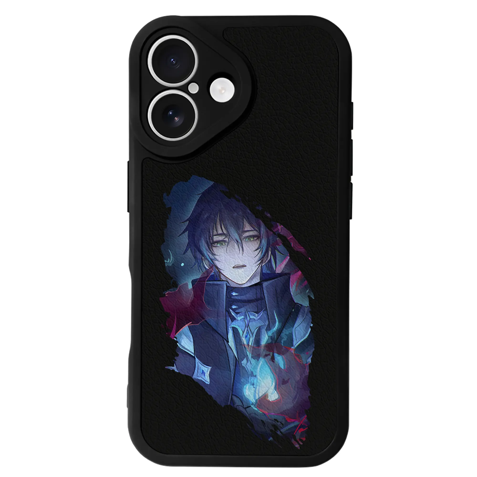 原 神 グッズ フリンズ - IPhone 16シリーズ対応 ・ シリコンスマホケース ・ レザー調 ・ 高精度フィット ・ 耐衝撃 ・ ワイヤレス充電対応 ・ 精密カット